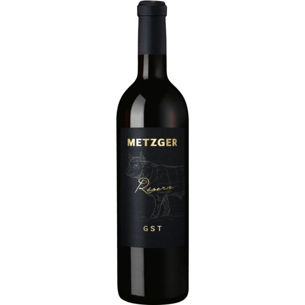 Metzger GST Cuvée Rot Réserve, Trocken, Pfalz, Pfalz, 2022, Rotwein