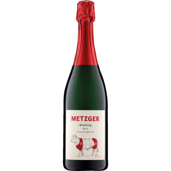 Metzger Riesling Sekt, Brut, Deutscher Sekt, Deutscher Sekt, Schaumwein