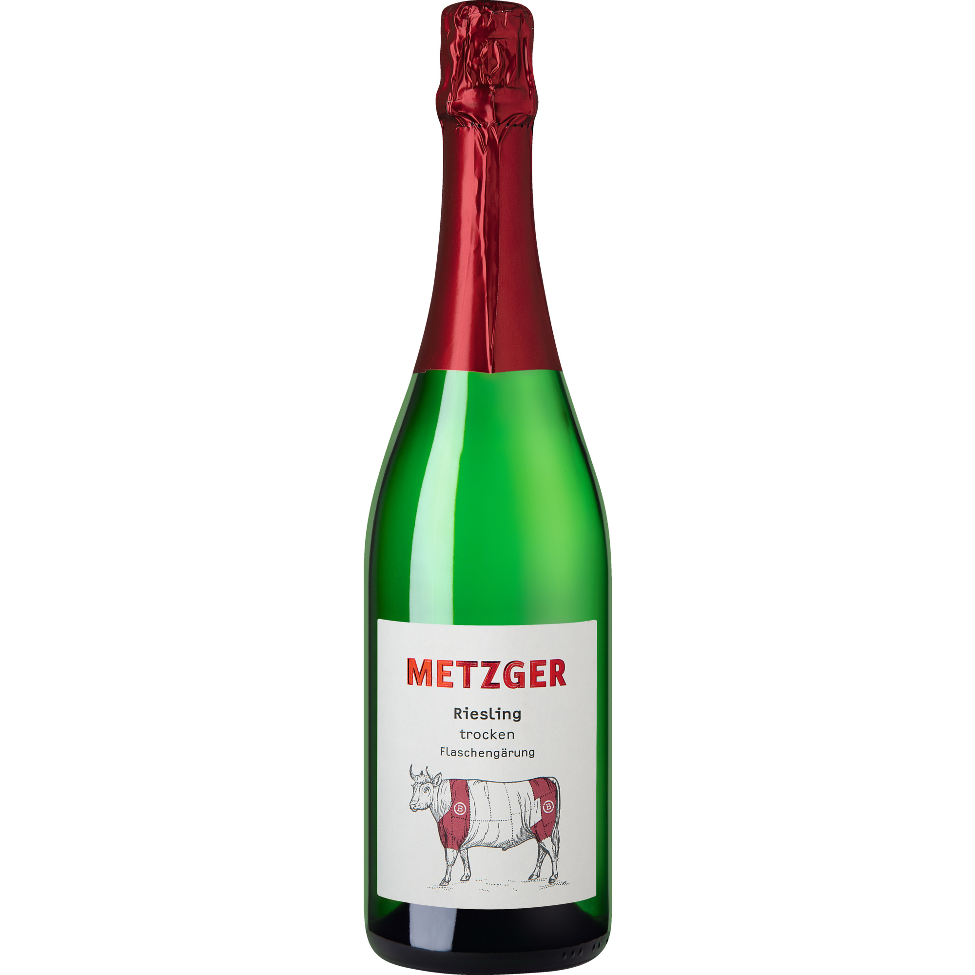 Metzger Riesling Sekt, Trocken, Deutscher Sekt, Deutscher Sekt, Schaumwein
