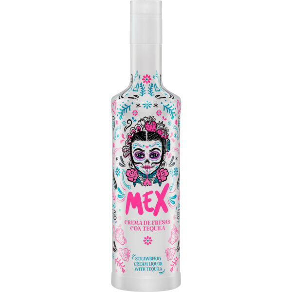 Mex Erdbeerlikör mit Tequila, Spanien, 0,7 L, 17% Vol., Spirituosen