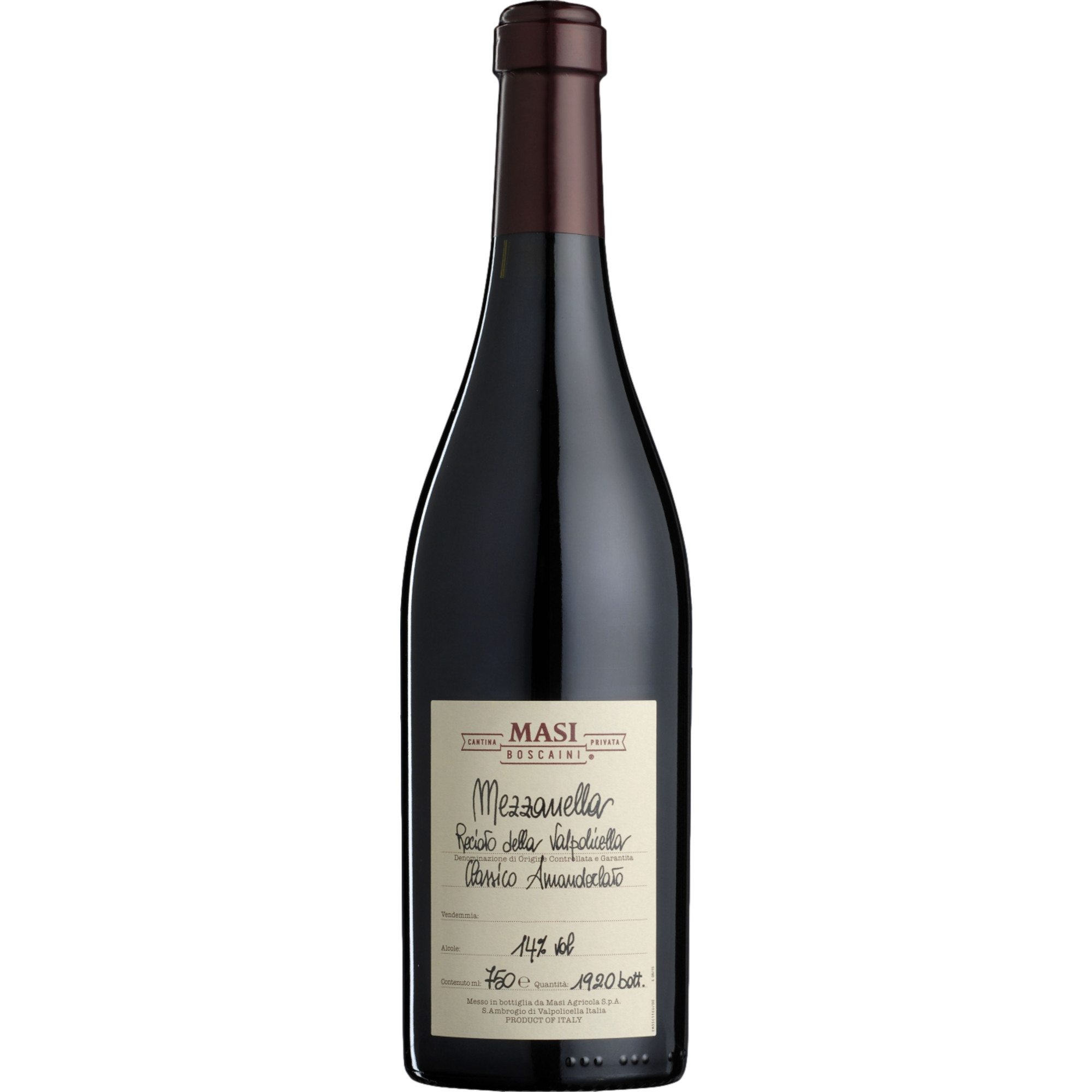 Mezzanella Amandorlato Recioto della Valpolicella, Valpolicella Classico DOCG, Venetien, 2017, Rotwein