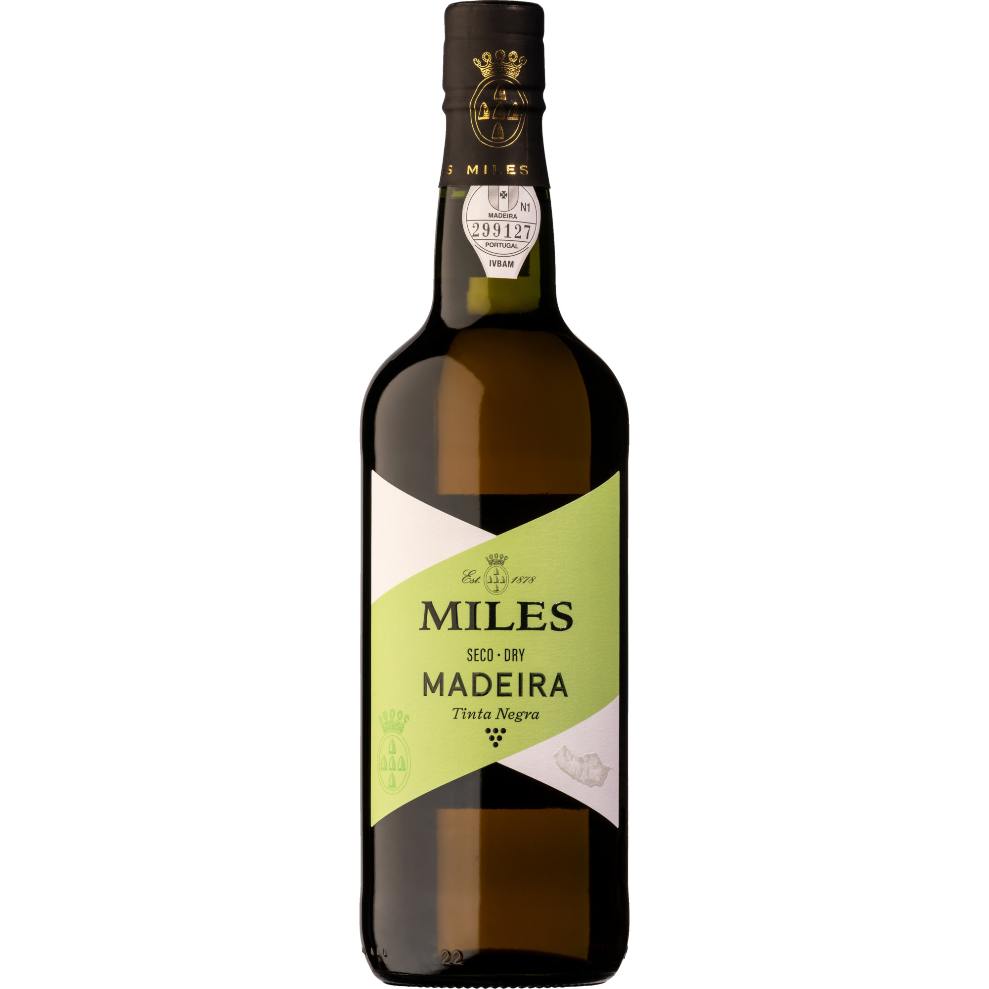 Miles Madeira Finest Dry 3 Years, Madeira DOC, 19 % Vol., 0,75 L, Madeira, Spirituosen