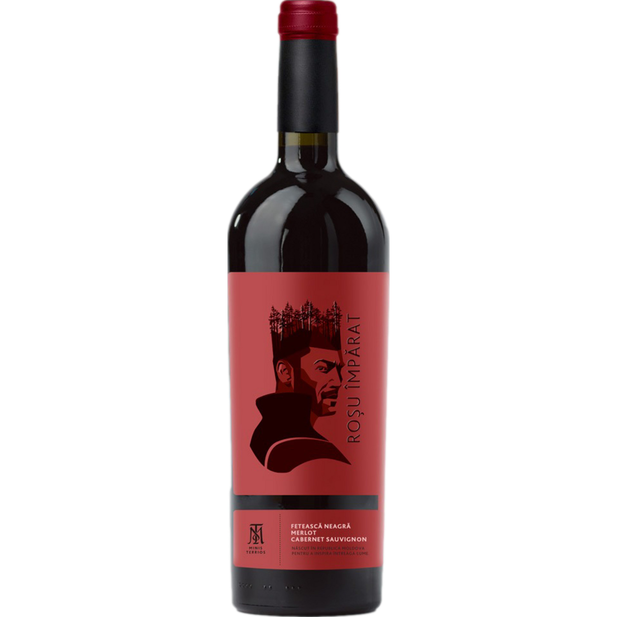 Minis Terrios Rosu Imparat, IGP Valul lui Traian, Valul lui Traian, 2021, Rotwein