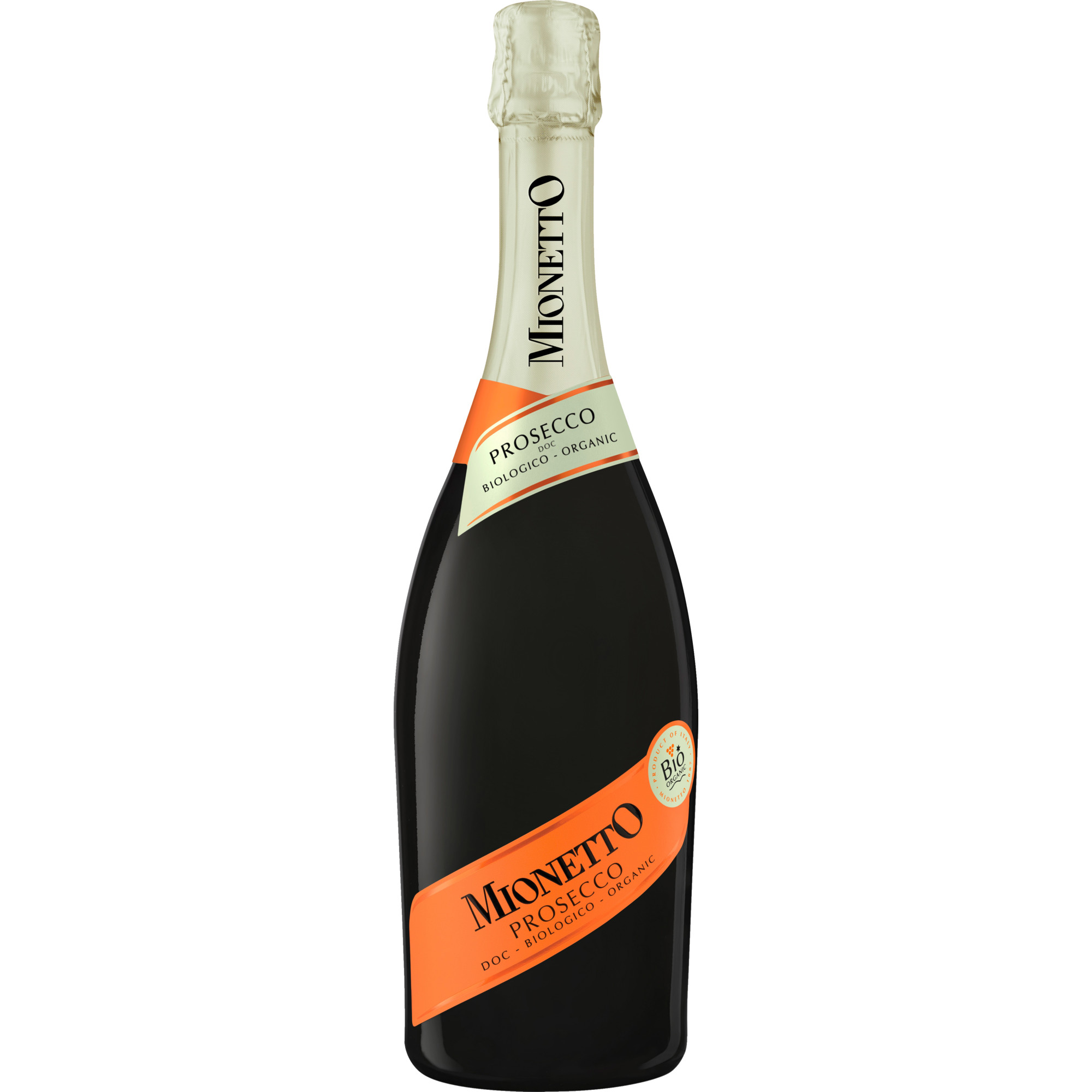 Mionetto Prosecco Spumante Prestige Biologico, Extra Dry, Prosecco DOC, Venetien, Schaumwein