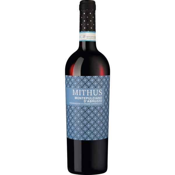 Mithus Montepulciano, Montepulciano d'Abruzzo DOC, Abruzzen, 2025, Rotwein