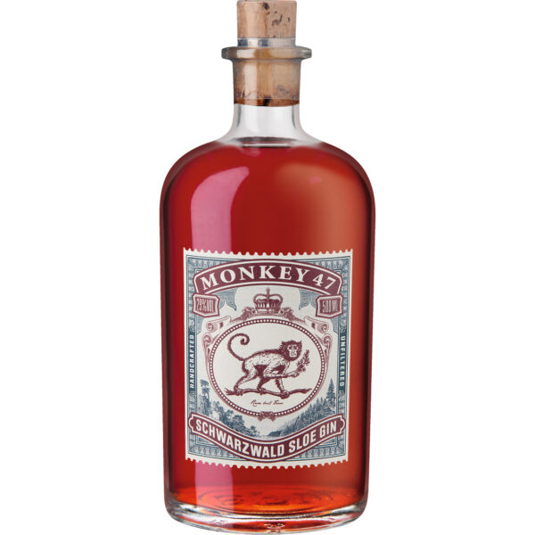 Monkey 47 Schwarzwald Sloe Gin, 0,5 L, 29% Vol., Spirituosen