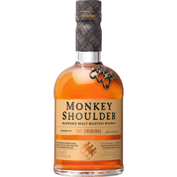 Monkey Shoulder Blended Scotch Whisky, 40 % vol. 0,7 L, Schottland, Spirituosen