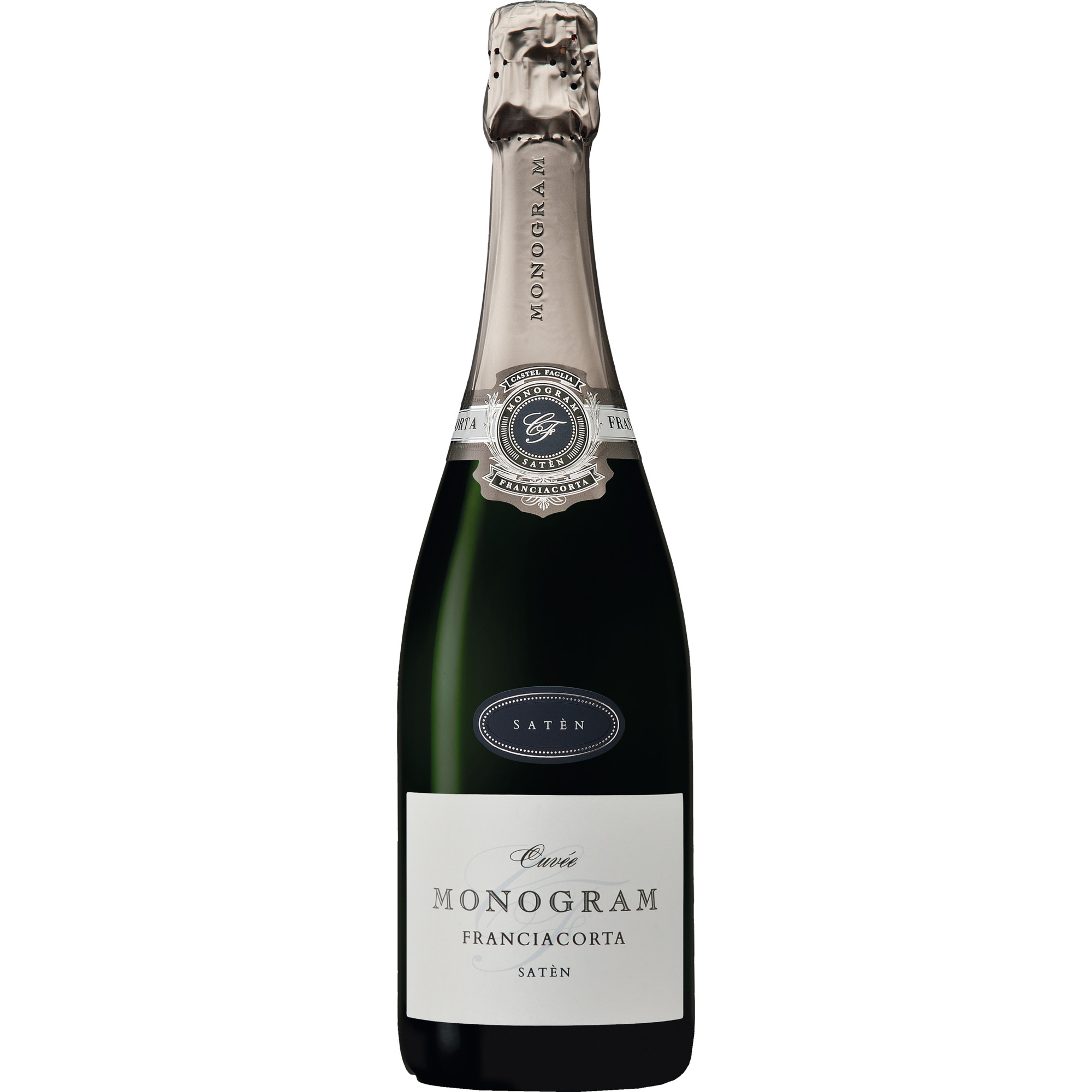 Monogram Cuvée Brut Satèn, Franciacorta DOCG, Lombardei, Schaumwein