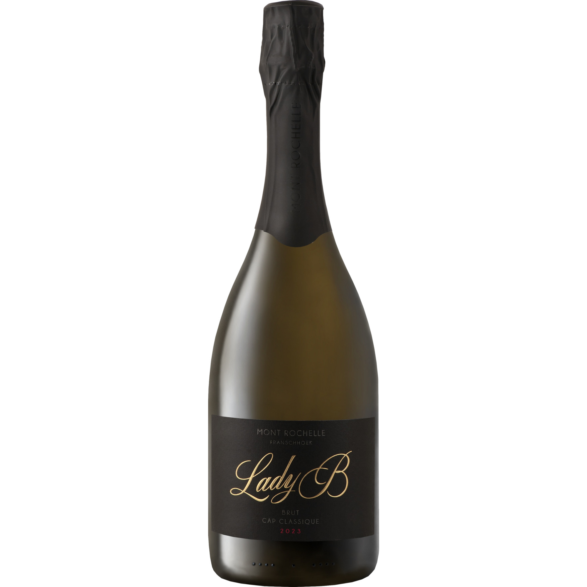 Mont Rochelle Lady B, Brut, WO Franschhoek, Western Cape, 2023, Schaumwein