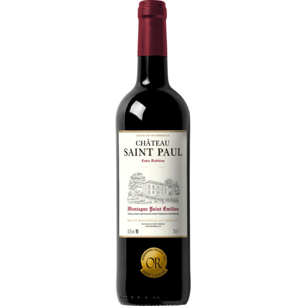 Montagne Cuvée Tradition, Saint Emilion AOC, Bordeaux, 2022, Rotwein