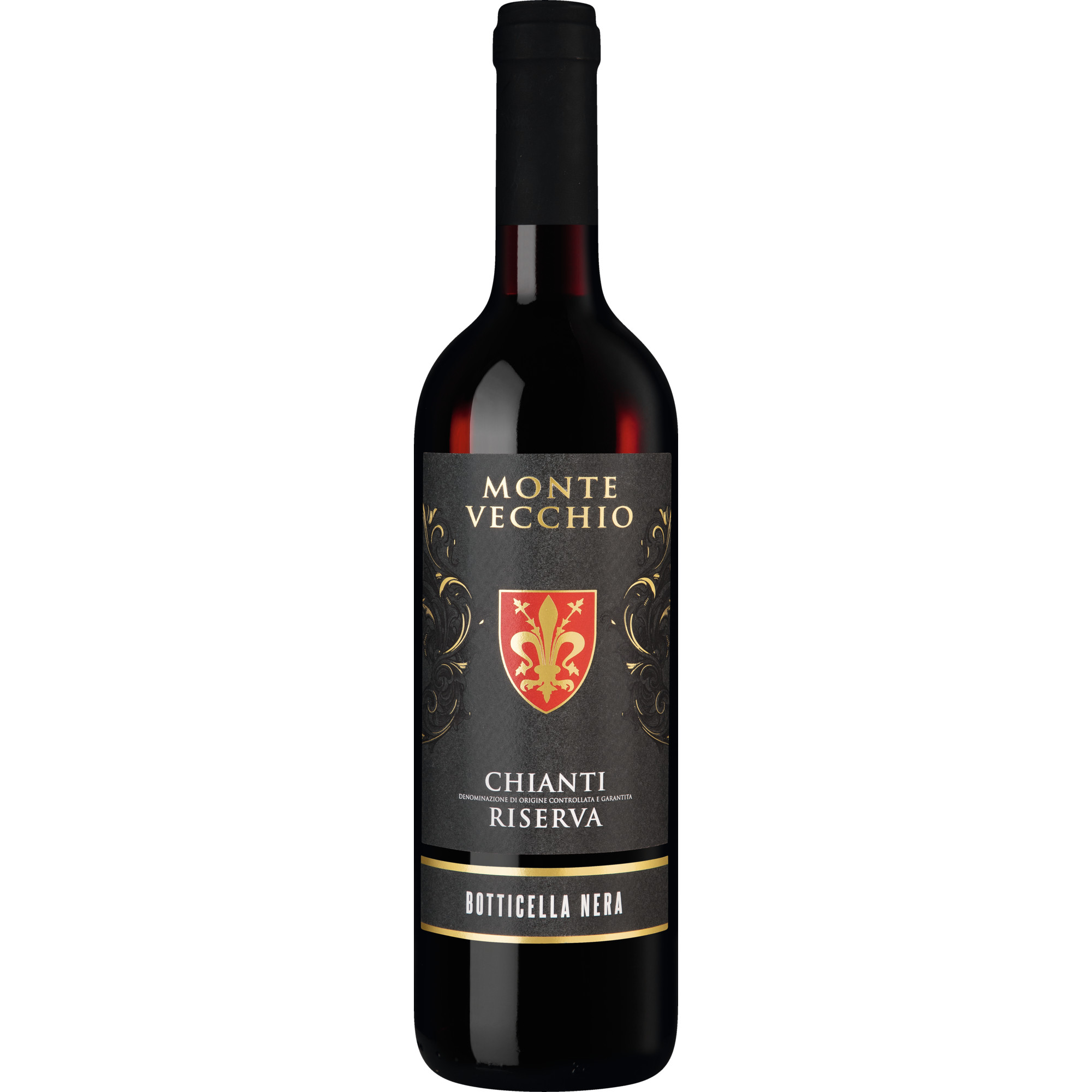 Monte Vecchio Chianti Riserva Botticella Nera, Chianti Riserva DOCG, Toskana, 2021, Rotwein