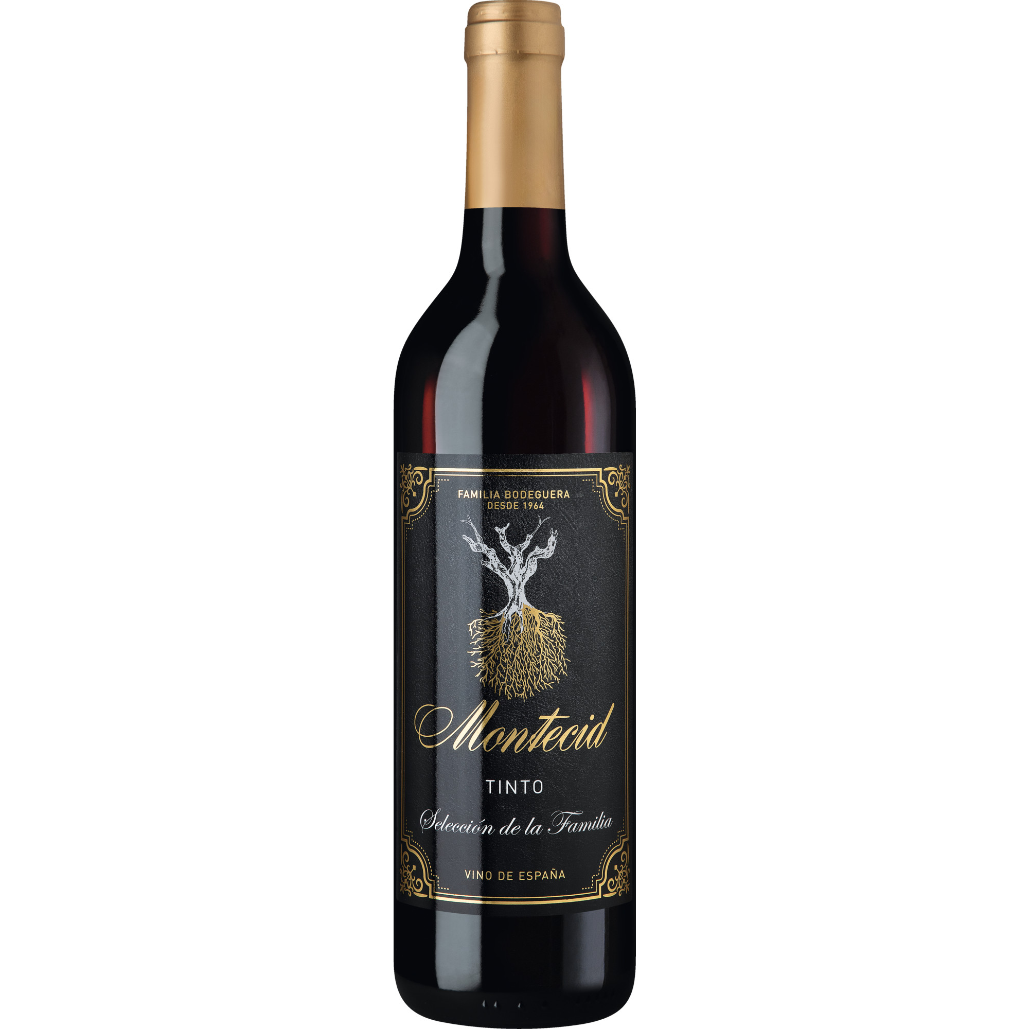 Montecid Tempranillo Selección de la familia, Vino de España, Vino de Espana, Rotwein
