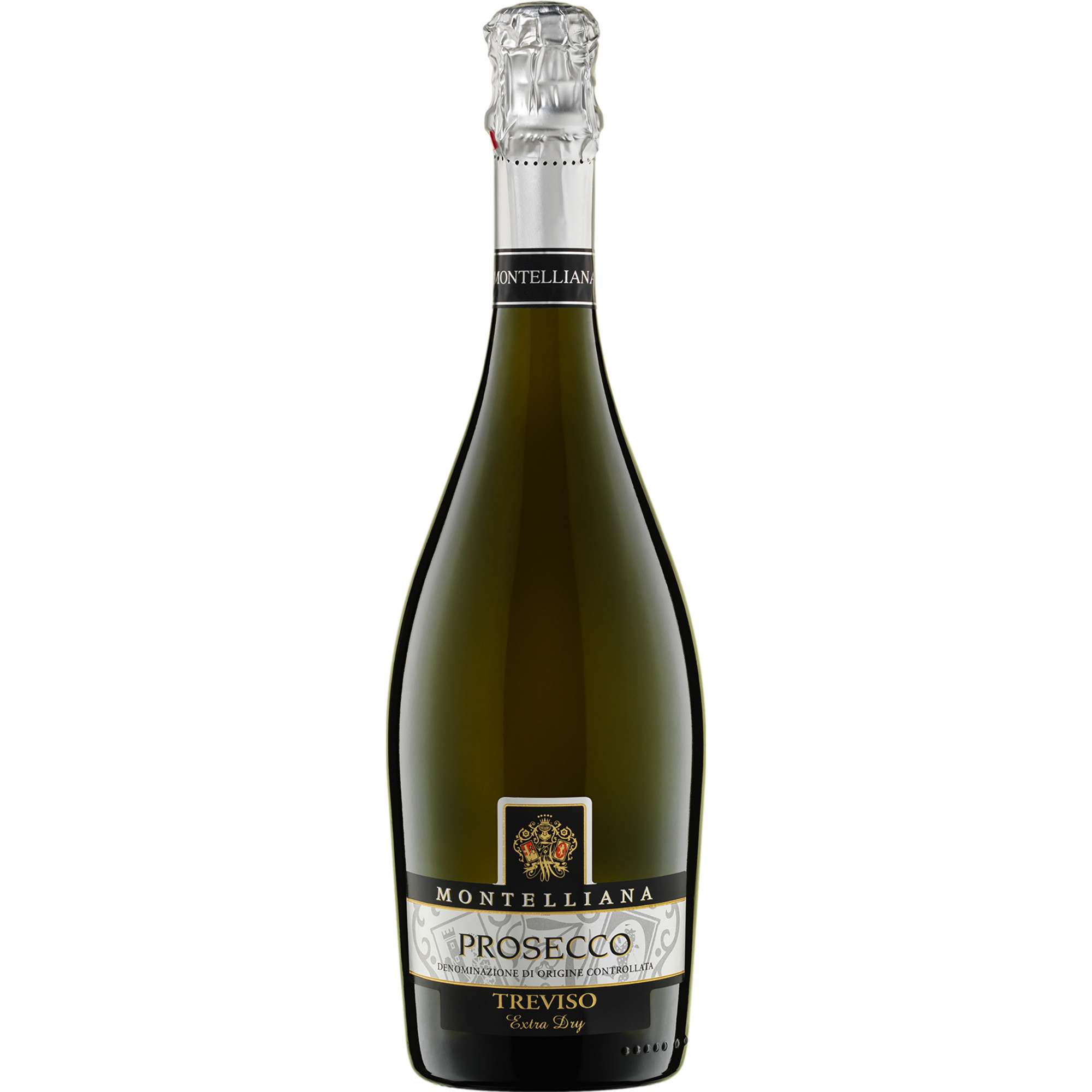 Montelliana Prosecco Treviso Spumante, Extra Dry, Treviso DOC, Venetien, Schaumwein