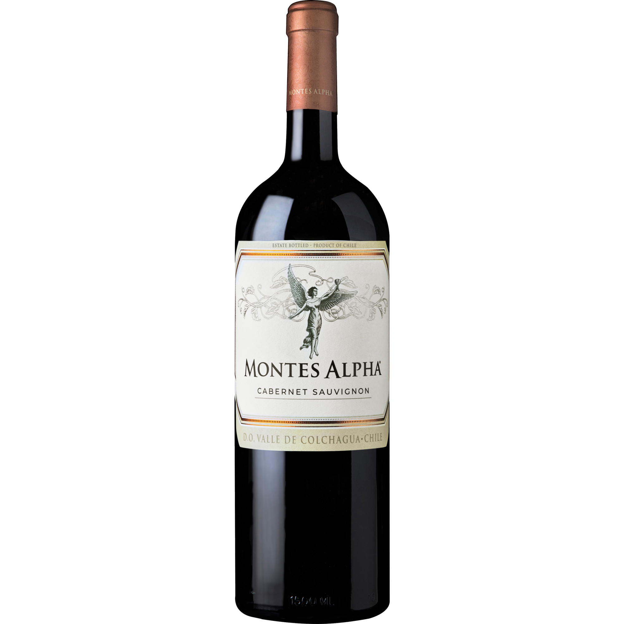 Montes Alpha Cabernet Sauvignon, Valle de Colchagua, Magnum, Valle Central, 2021, Rotwein