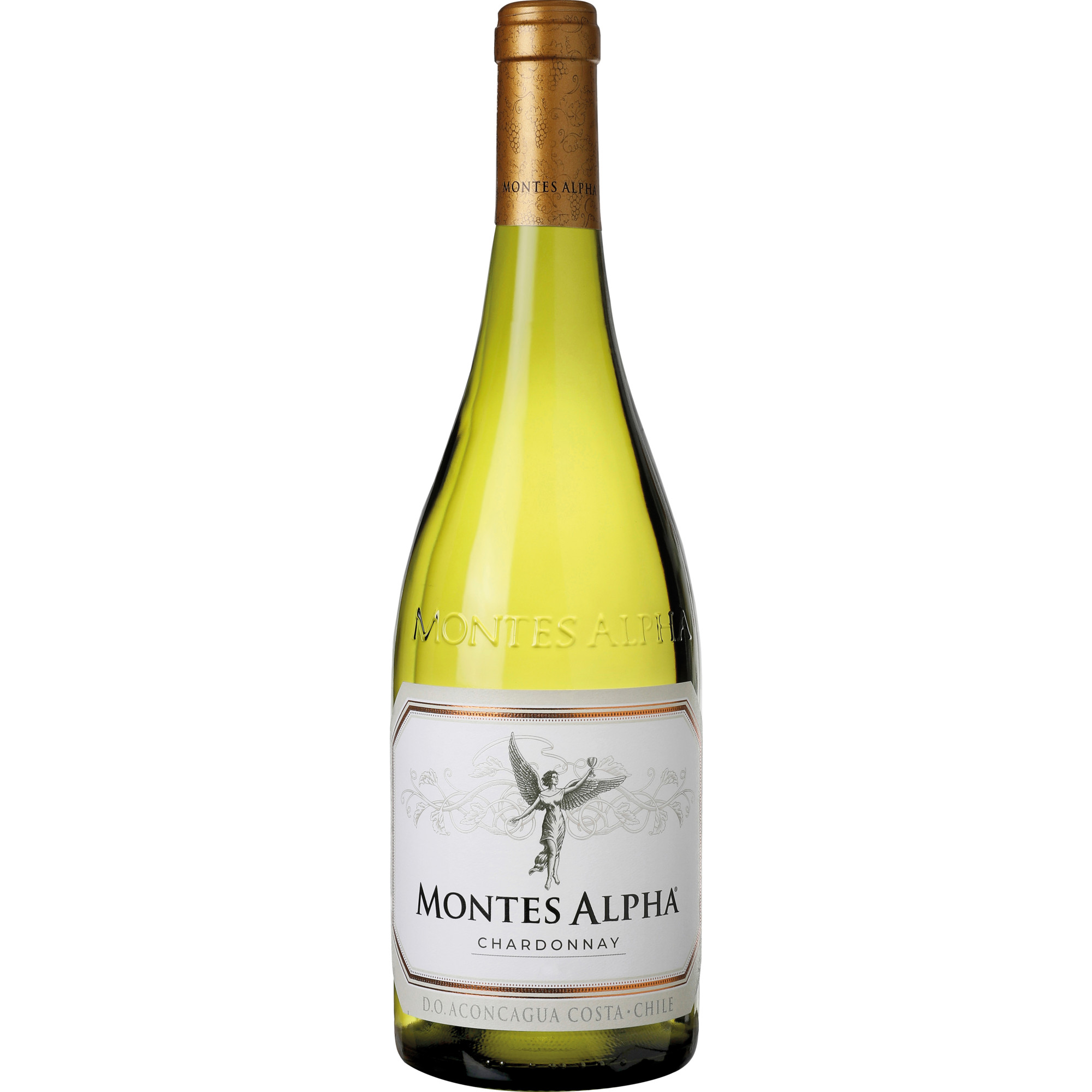 Montes Alpha Chardonnay, Valle de Colchagua, Valle Central, 2023, Weißwein