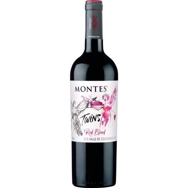 Montes Twins Red Blend, Valle de Colchagua, Valle Central, 2024, Rotwein