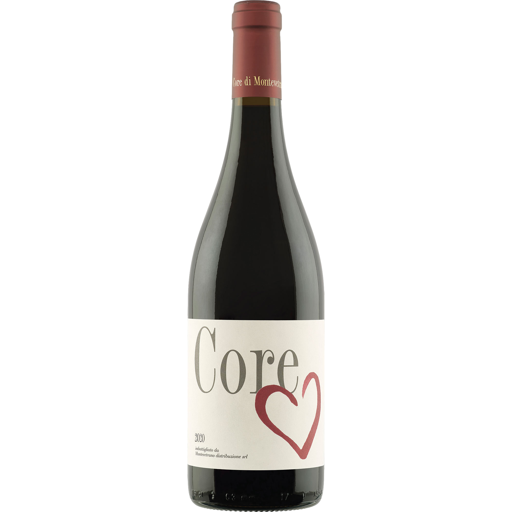 Montevetrano Core Rosso, Campania IGP, Kampanien, 2020, Rotwein