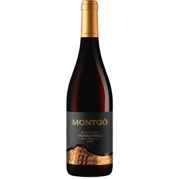 Montgó Monastrell Black Label 2023 0.75L 15% Vol. Rotwein Trocken aus Spanien