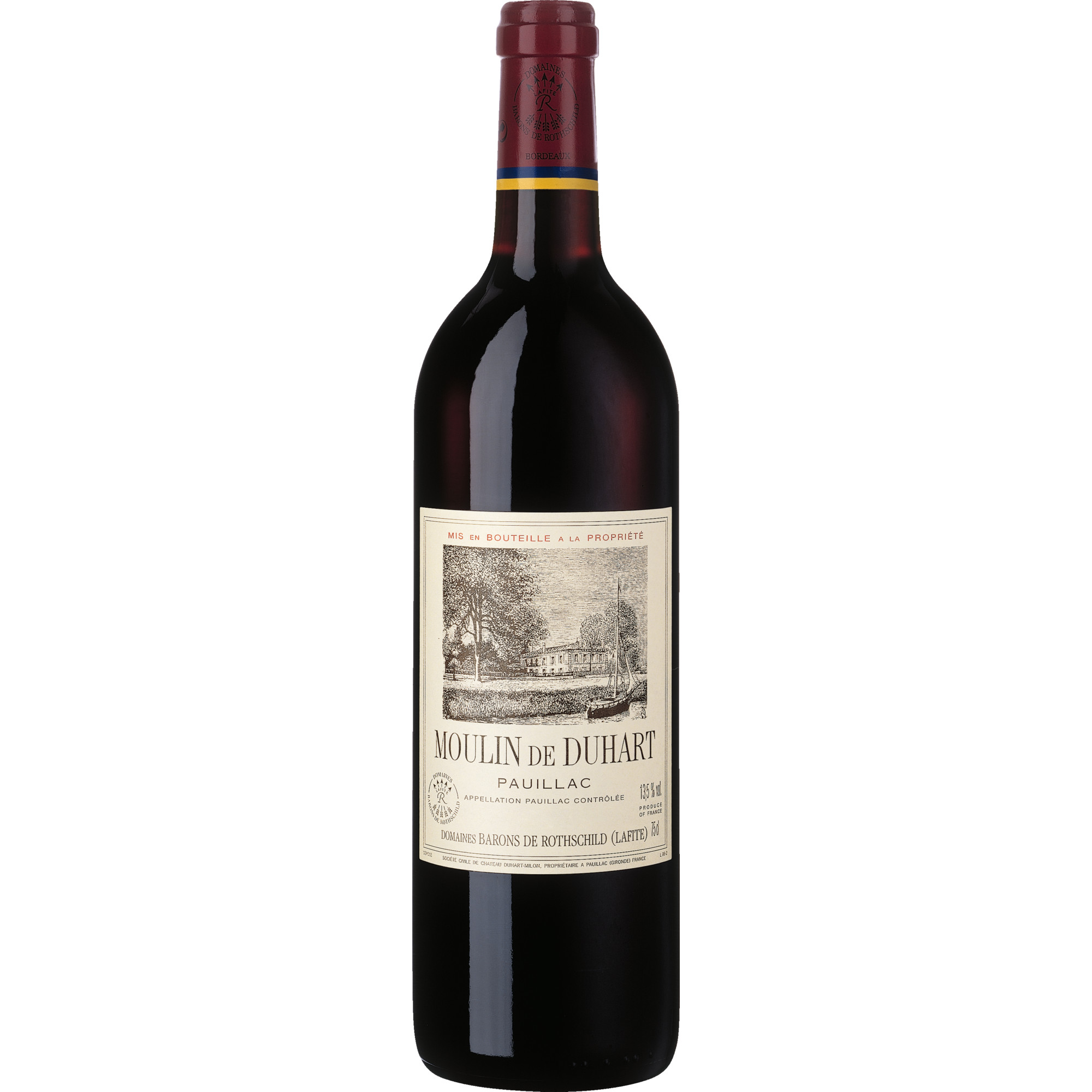 Moulin de Duhart, Pauillac AOP, Bordeaux, 2022, Rotwein