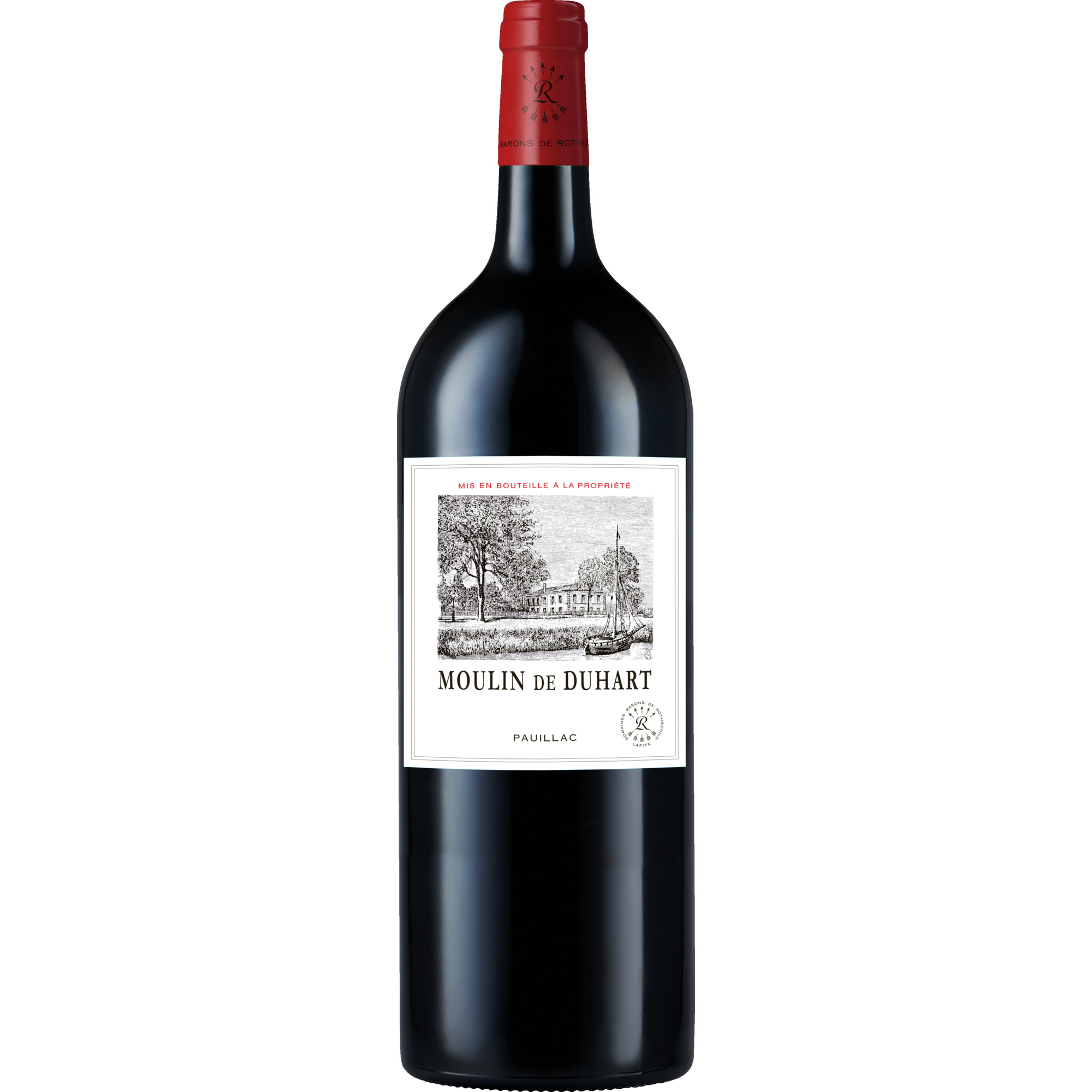 Moulin de Duhart, Pauillac AOP, Magnum, Bordeaux, 2014, Rotwein
