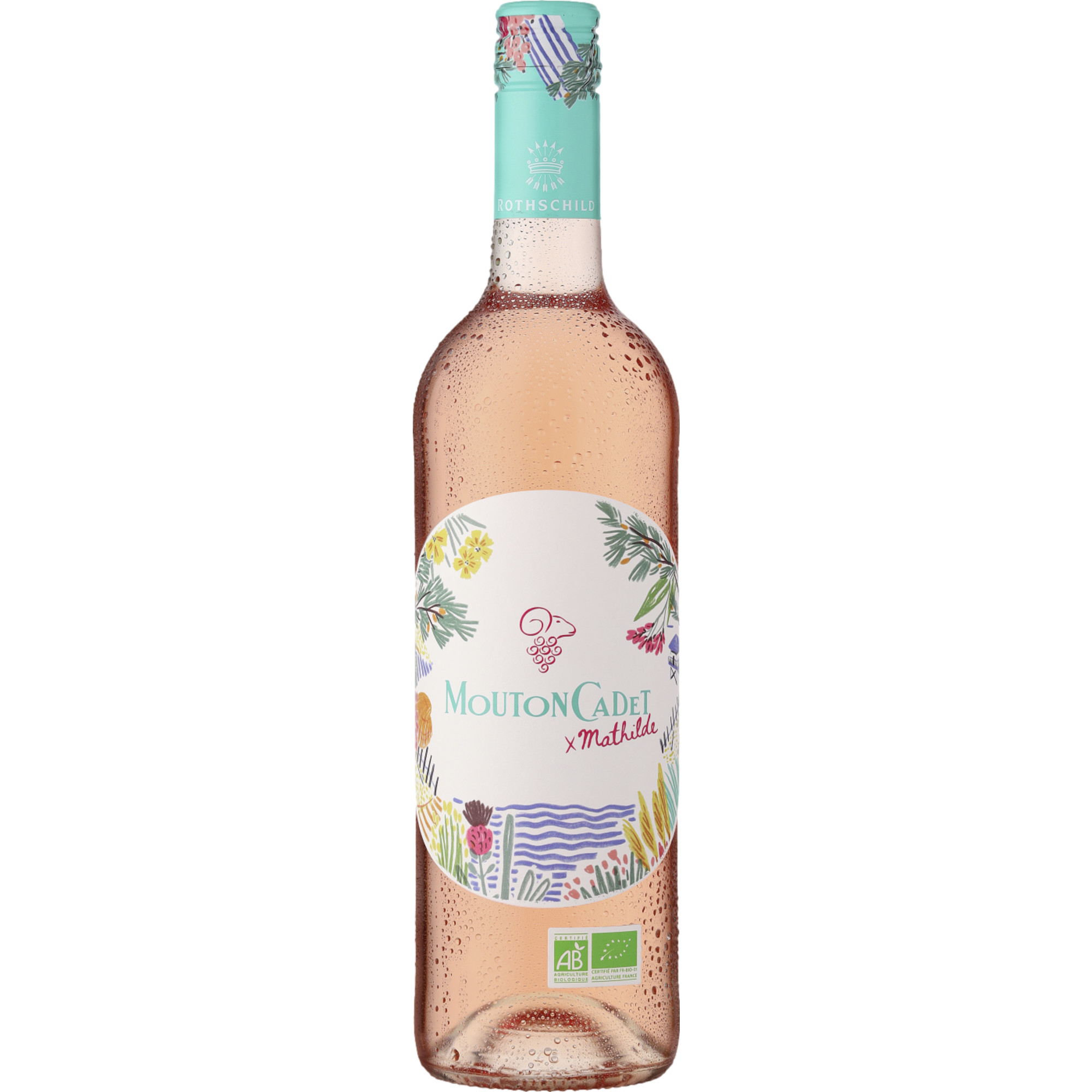 Mouton Cadet Rosé Bio, Bordeaux AOP, Bordeaux, 2024, Roséwein