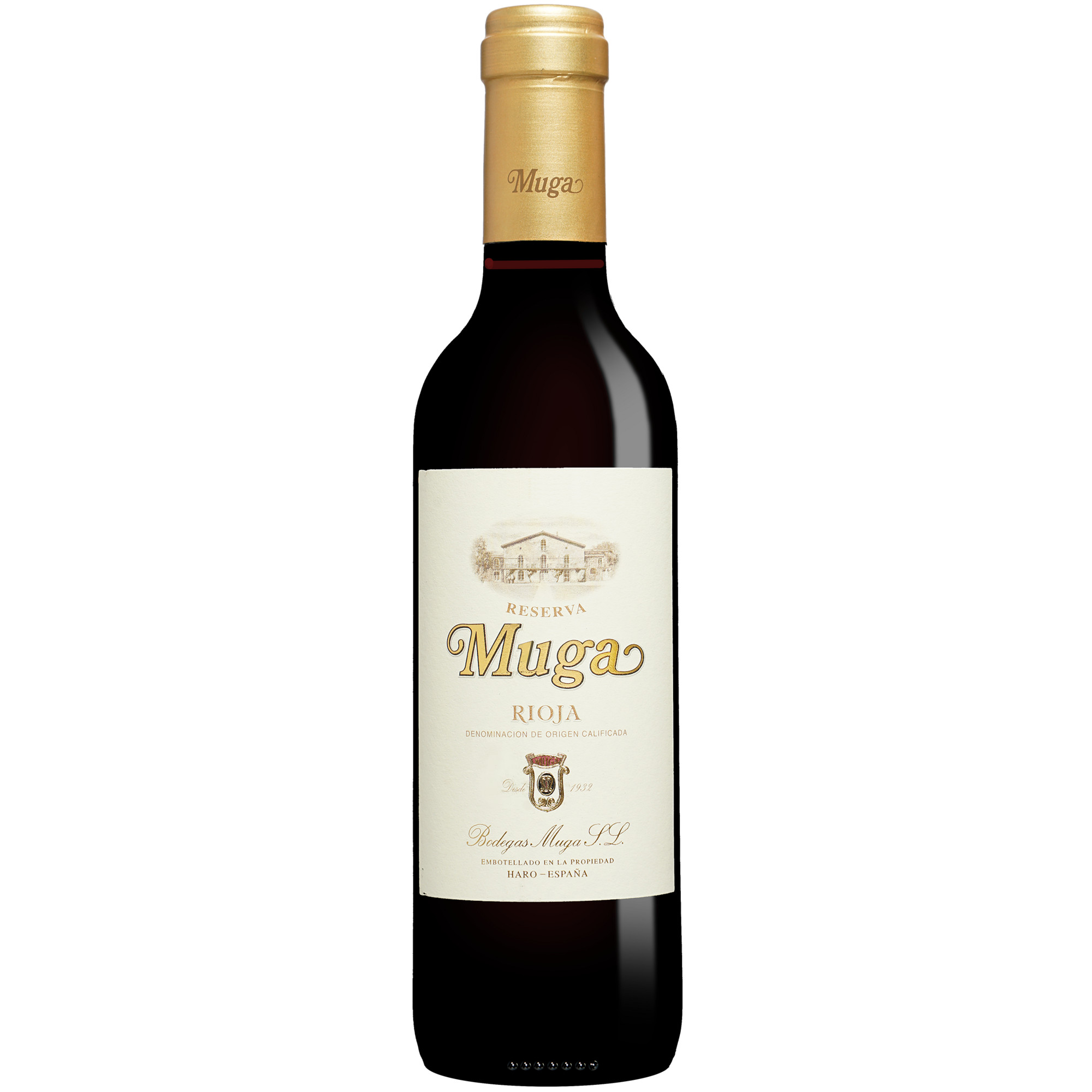 Muga Reserva - 0,375 L. 2022 0.375L 14.5% Vol. Rotwein Trocken aus Spanien