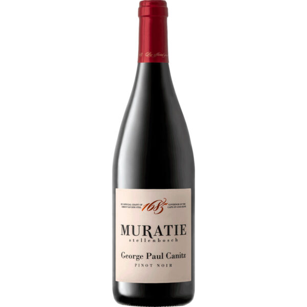 Muratie George Paul Canitz Pinot Noir, WO Stellenbosch, Western Cape, 2023, Rotwein