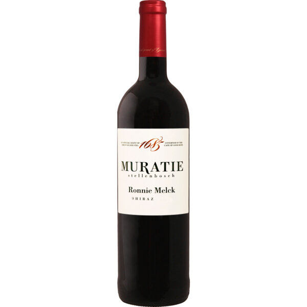 Muratie Ronnie Melck Shiraz, WO Stellenbosch, Wine of South Africa, 2020, Rotwein