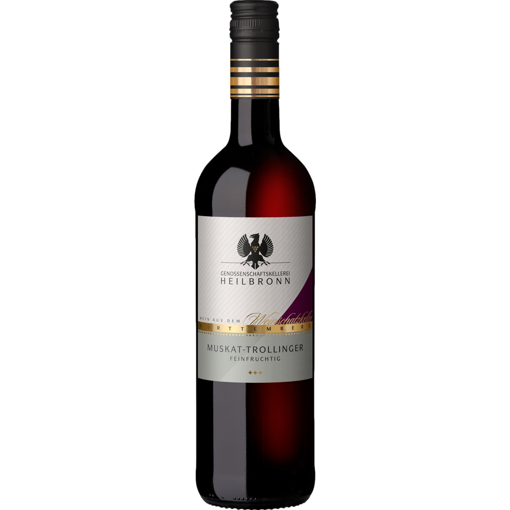 Muskat-Trollinger, Feinfruchtig, Württemberg, Württemberg, 2024, Rotwein