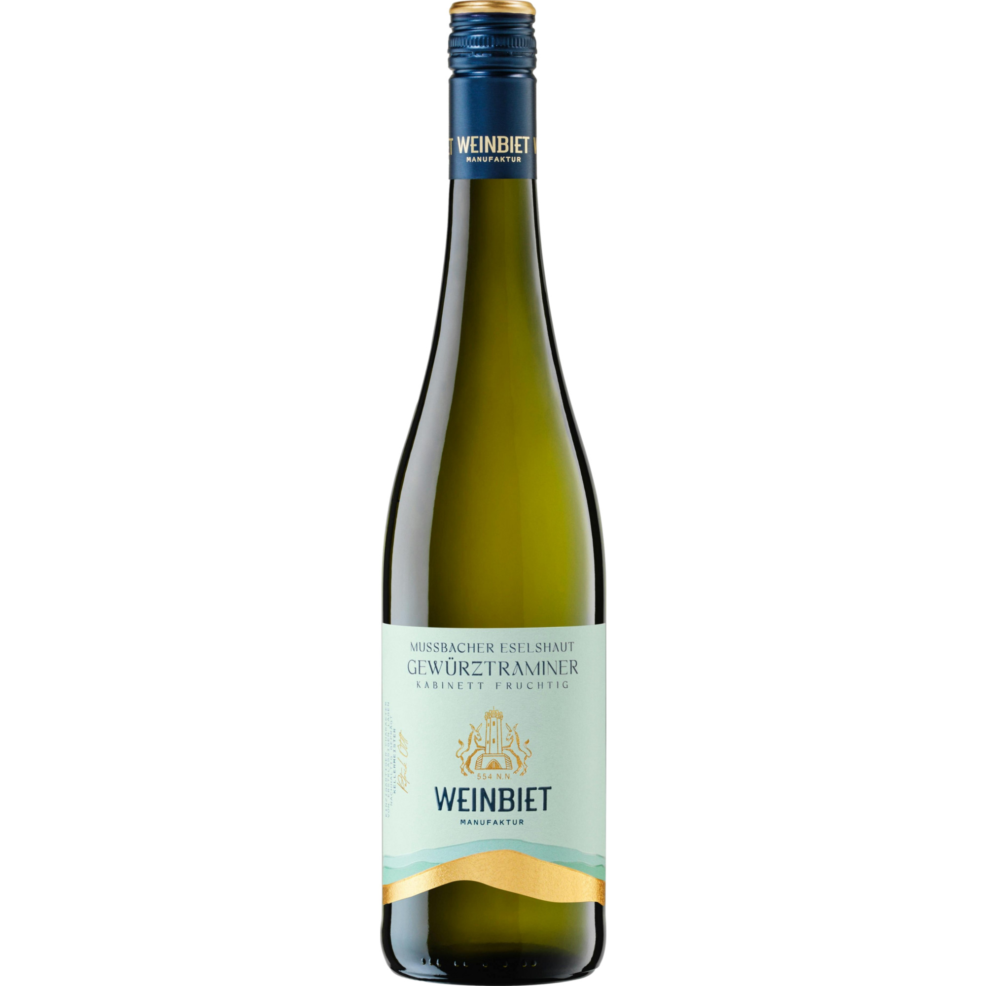 Mussbacher Eselshaut Gewürztraminer Kabinett, Feinfruchtig, Pfalz, Pfalz, 2025, Weißwein