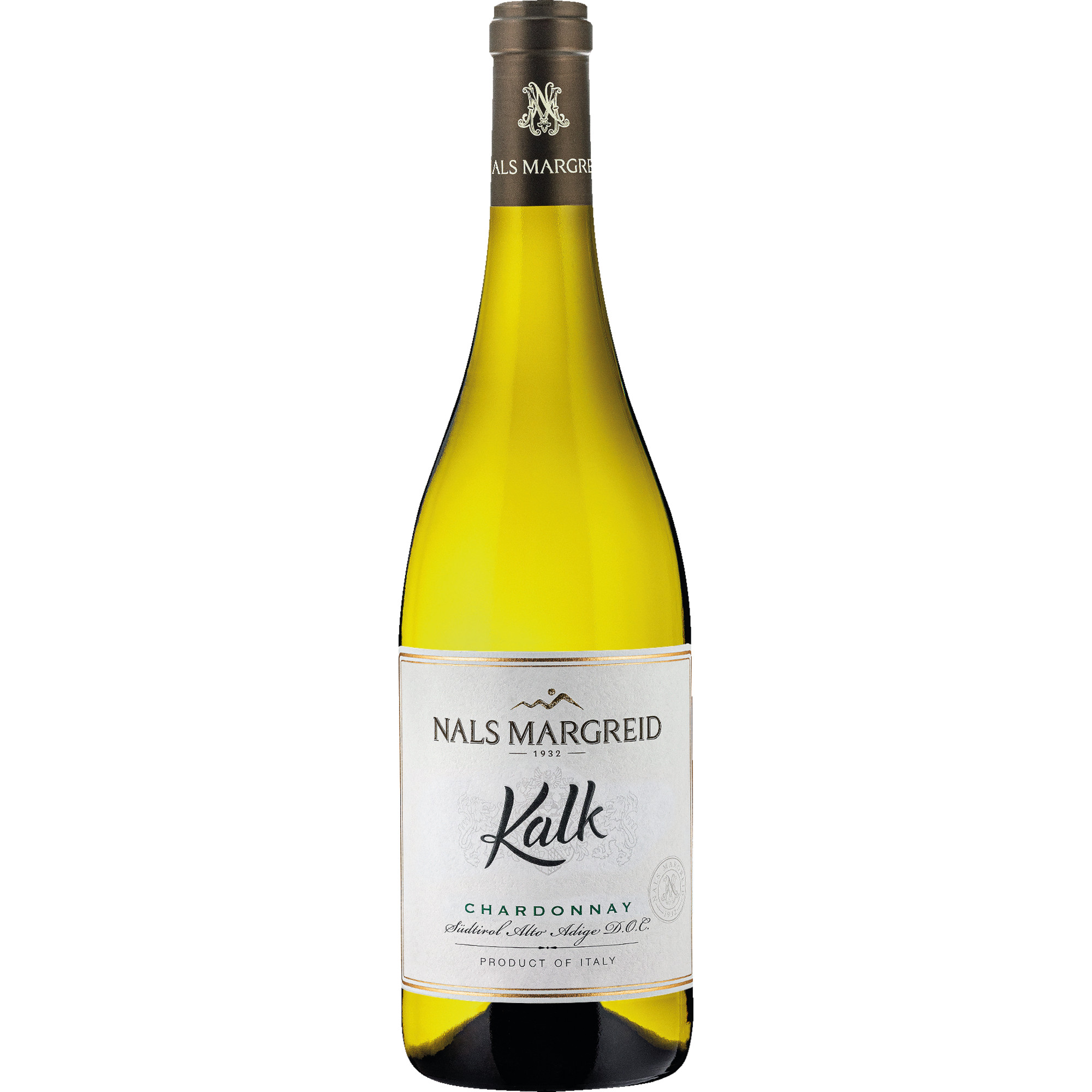 Nals Margreid Chardonnay Kalk, Südtirol DOC, Trentino, 2025, Weißwein
