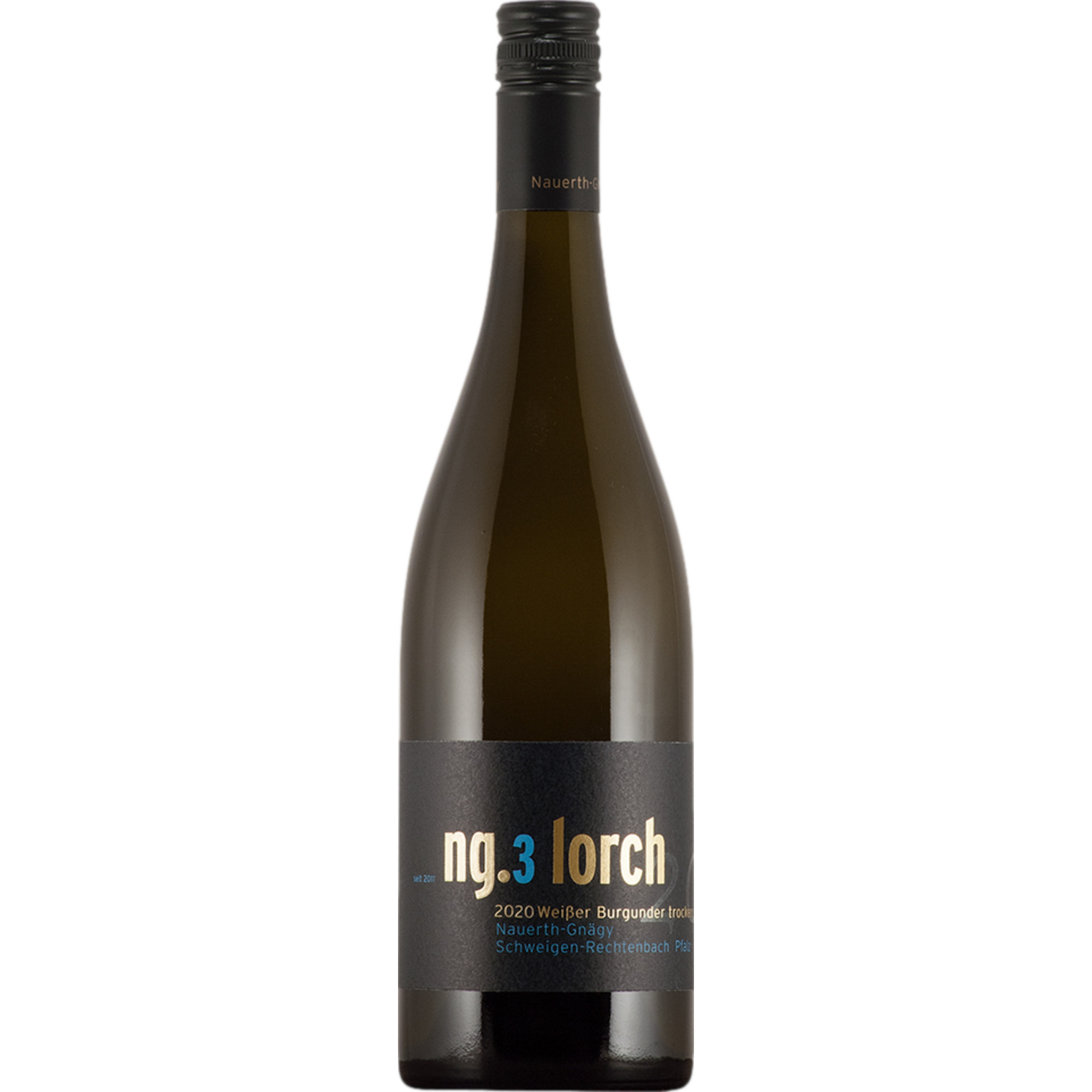 Nauerth-Gnägy ng.3 Lorch Weißer Burgunder Bio, Trocken, Pfalz, Pfalz, 2023, Weißwein