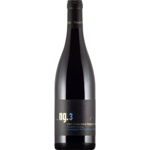 Nauerth-Gnägy ng.3 Sonnenberg Spätburgunder Bio, Trocken, Pfalz, Pfalz, 2019, Rotwein