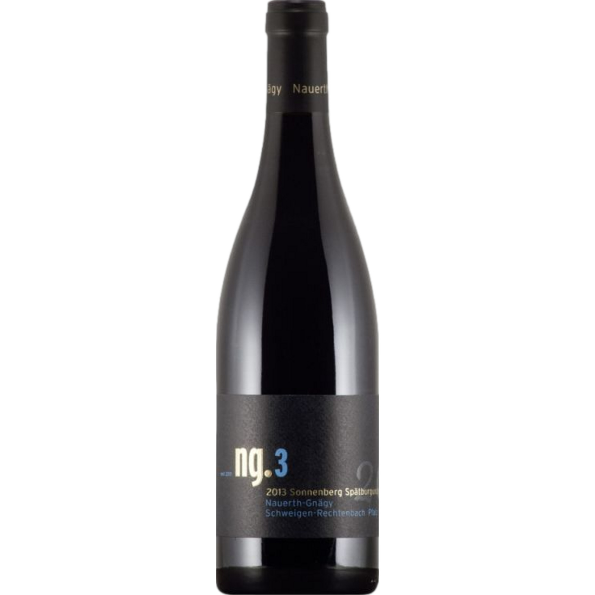 Nauerth-Gnägy ng.3 Sonnenberg Spätburgunder Bio, Trocken, Pfalz, Pfalz, 2019, Rotwein