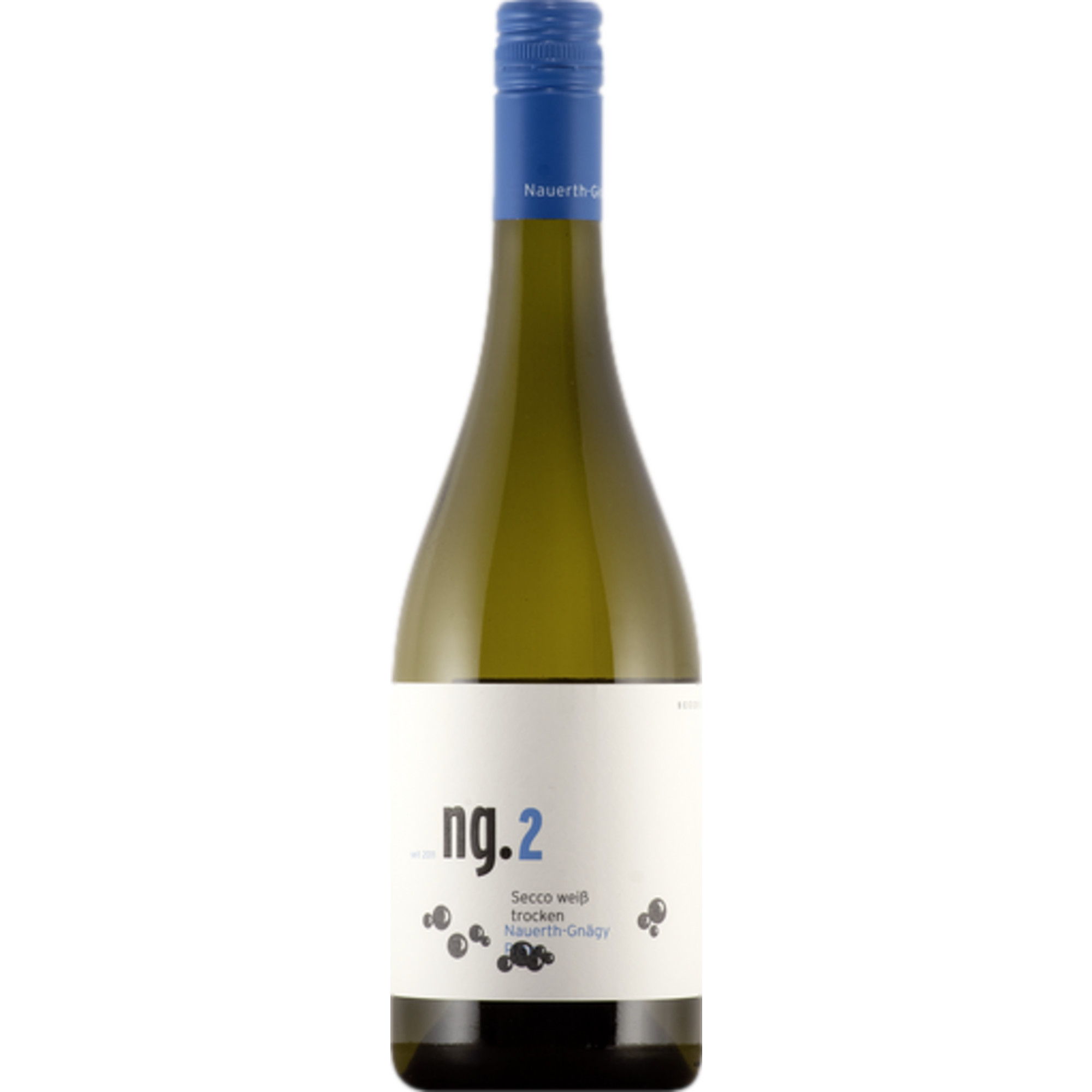 Nauerth-Gnägy Secco weiß ng.2, Trocken, Pfalz, Pfalz, Perlwein / Secco
