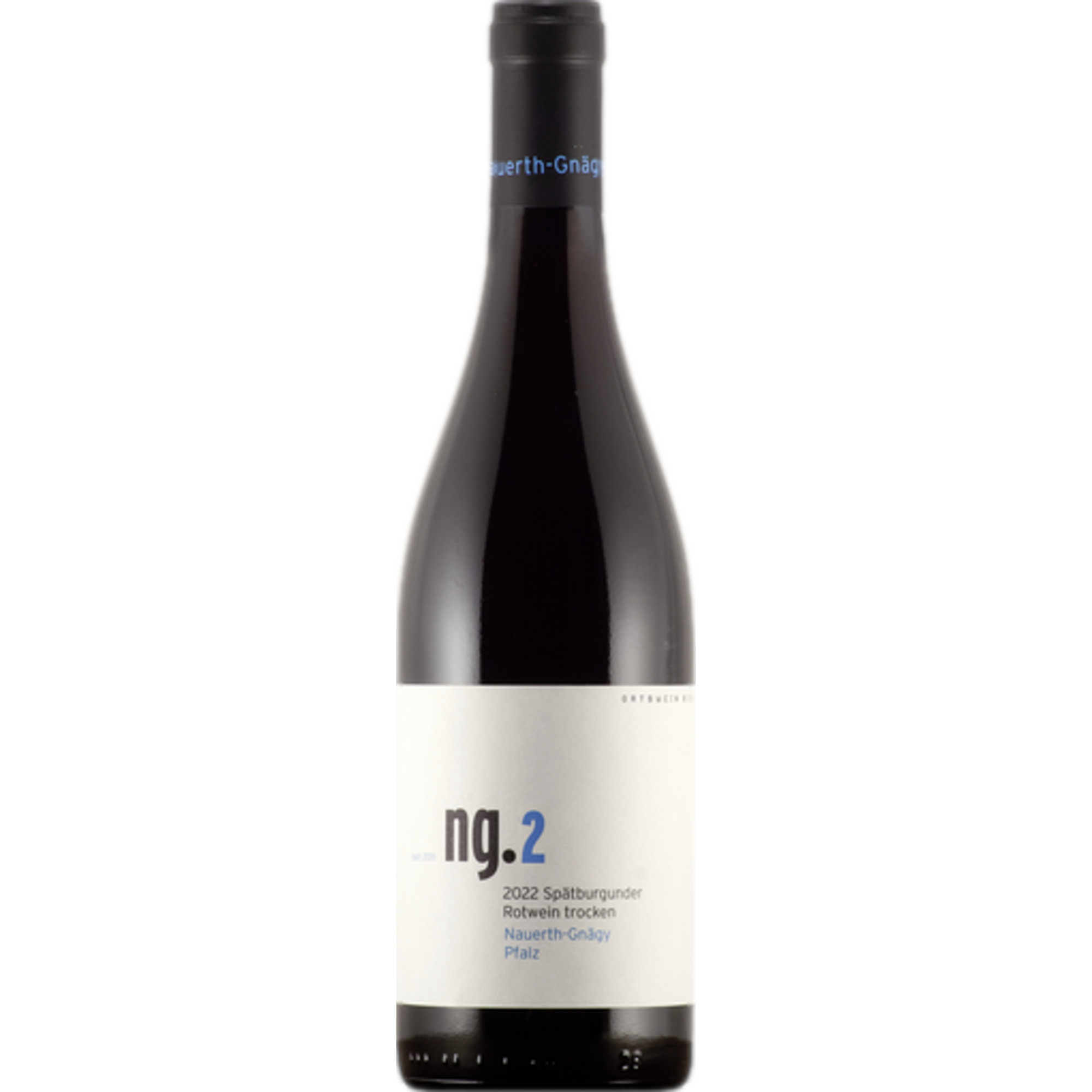 Nauerth-Gnägy Spätburgunder, Trocken, Pfalz, Pfalz, 2022, Rotwein