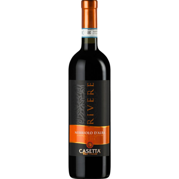 Nebbiolo d'Alba Rivere, Nebbiolo d'Alba DOC, Piemont, 2016, Rotwein
