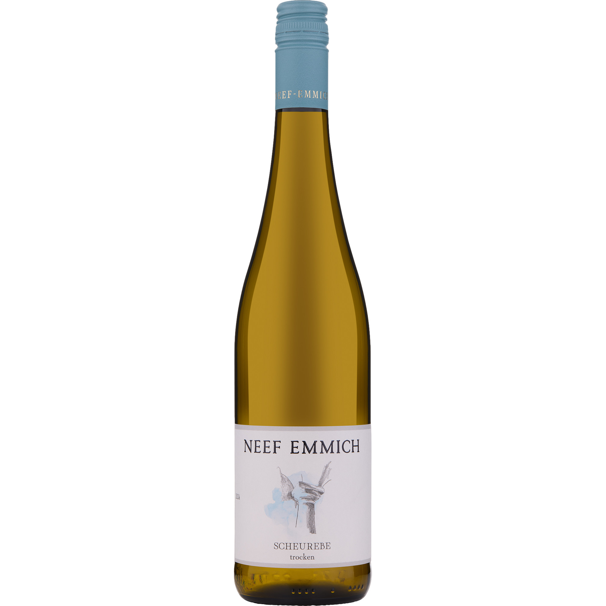 Neef Emmich Scheurebe, Trocken, Rheinhessen, Rheinhessen, 2025, Weißwein