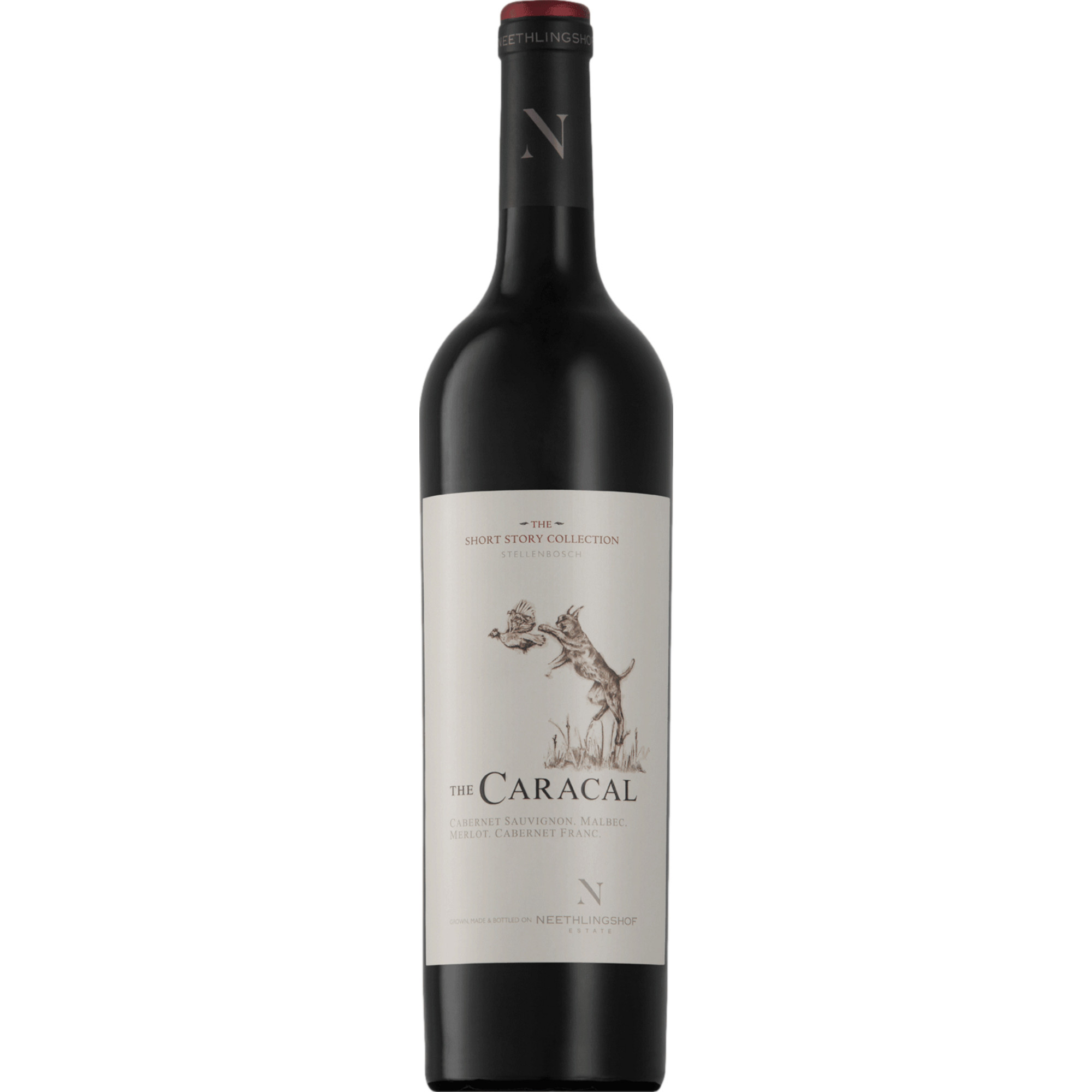 Neethlingshof Short Story Collection The Caracal, WO Stellenbosch, Magnum, Western Cape, 2020, Rotwein