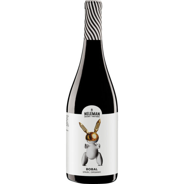 Neleman Rabbit Bobal Bio, Vino de España, Valencia, 2024, Rotwein