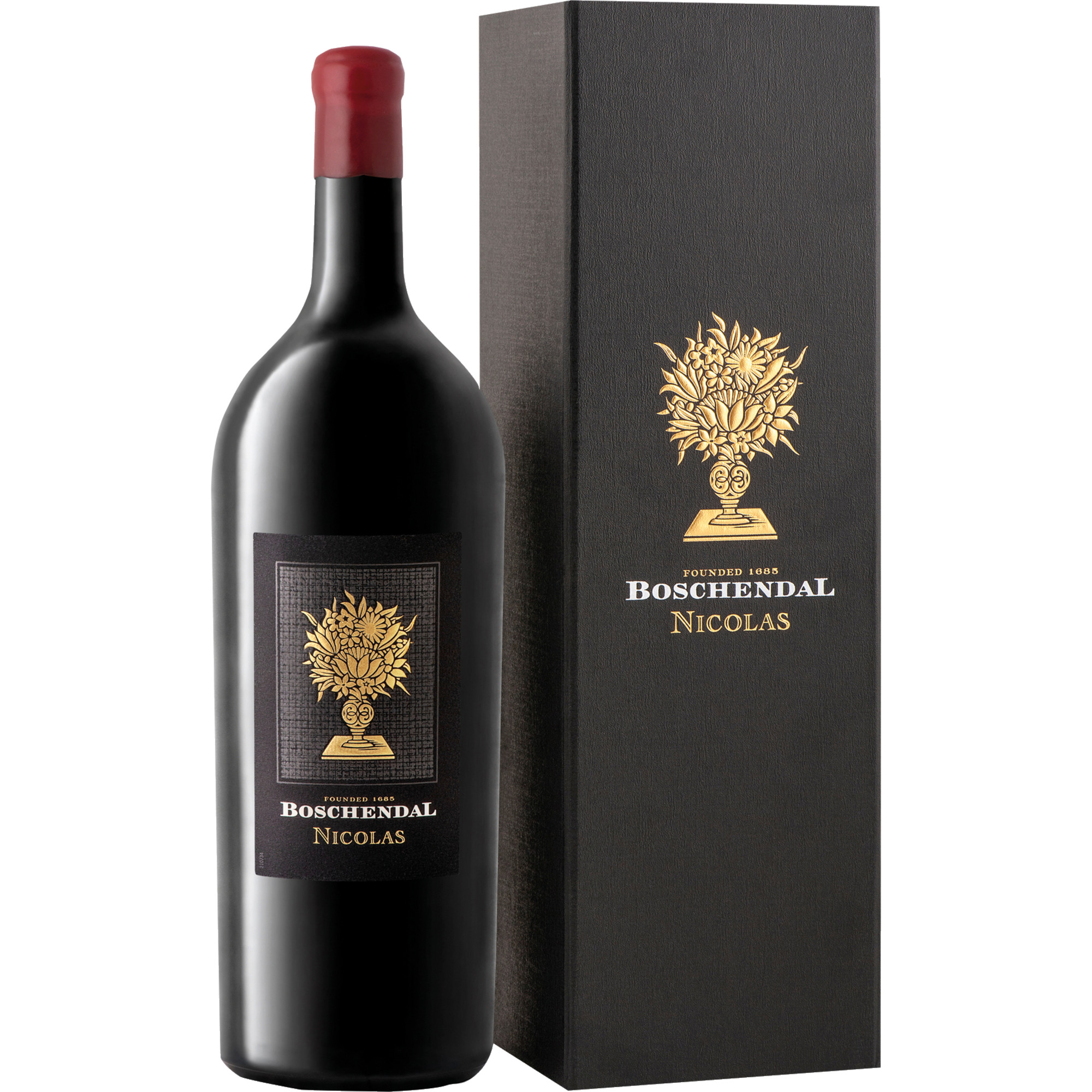 Nicolas Cuvée Red, WO Western Cape, in Geschenkverpackung, Magnum, Western Cape, 2022, Rotwein