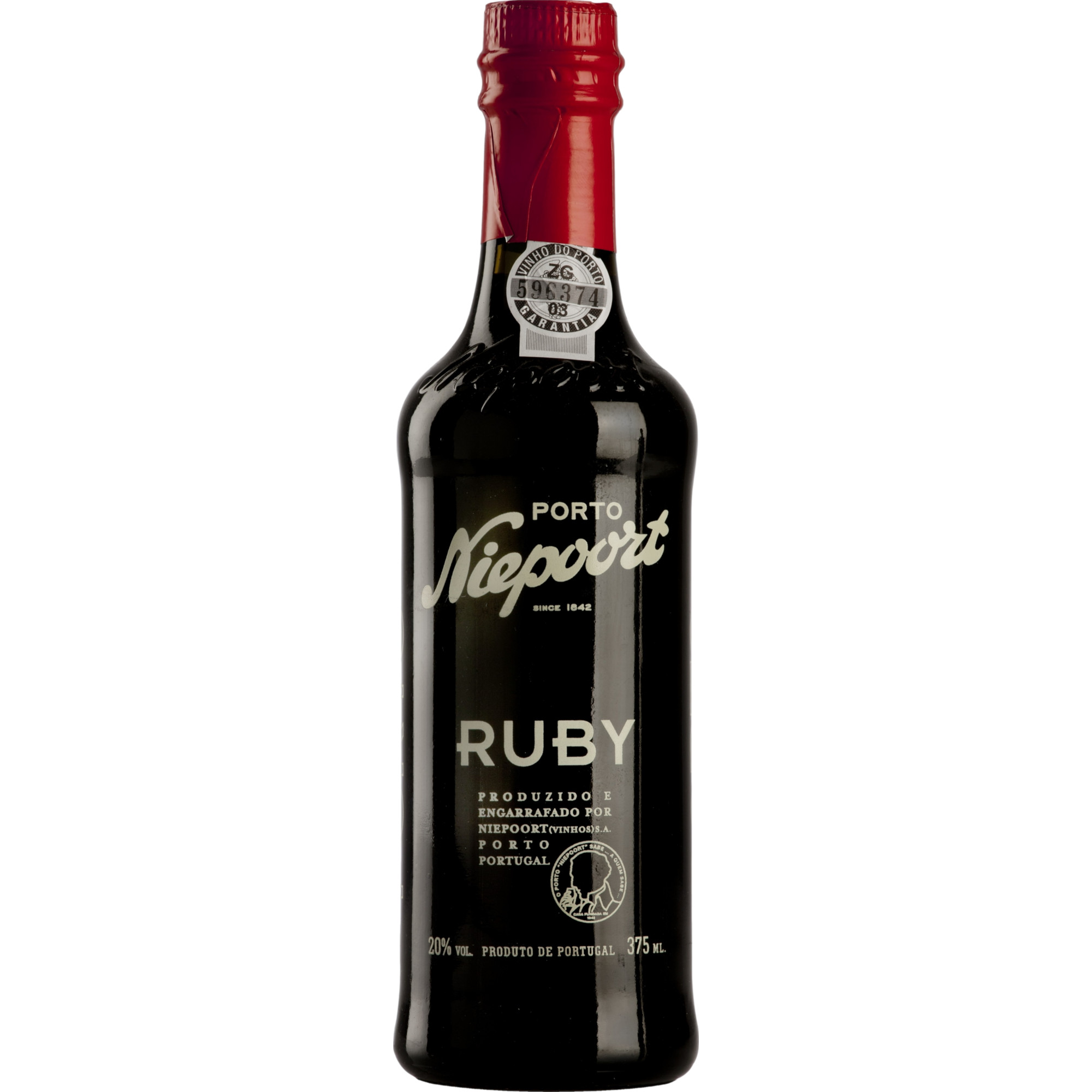 Niepoort Ruby, Vinho do Porto DOC, 0,375 L, 19,5% Vol., Douro, Spirituosen