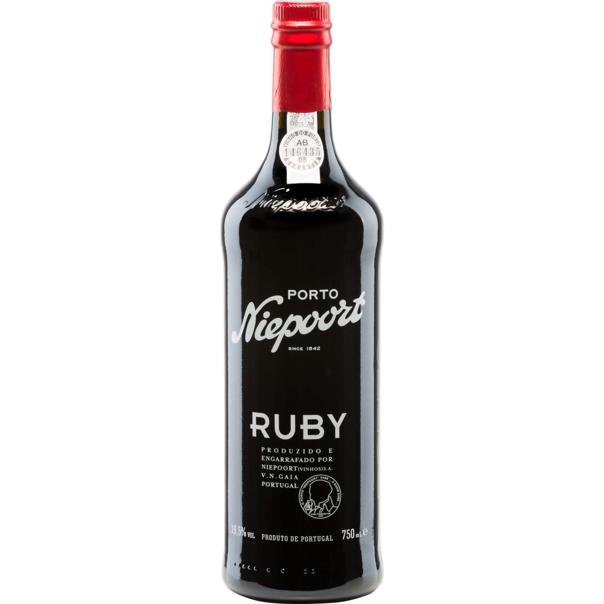 Niepoort Ruby, Vinho do Porto DOC, 0,75 L, 19,5% Vol., Douro, Spirituosen