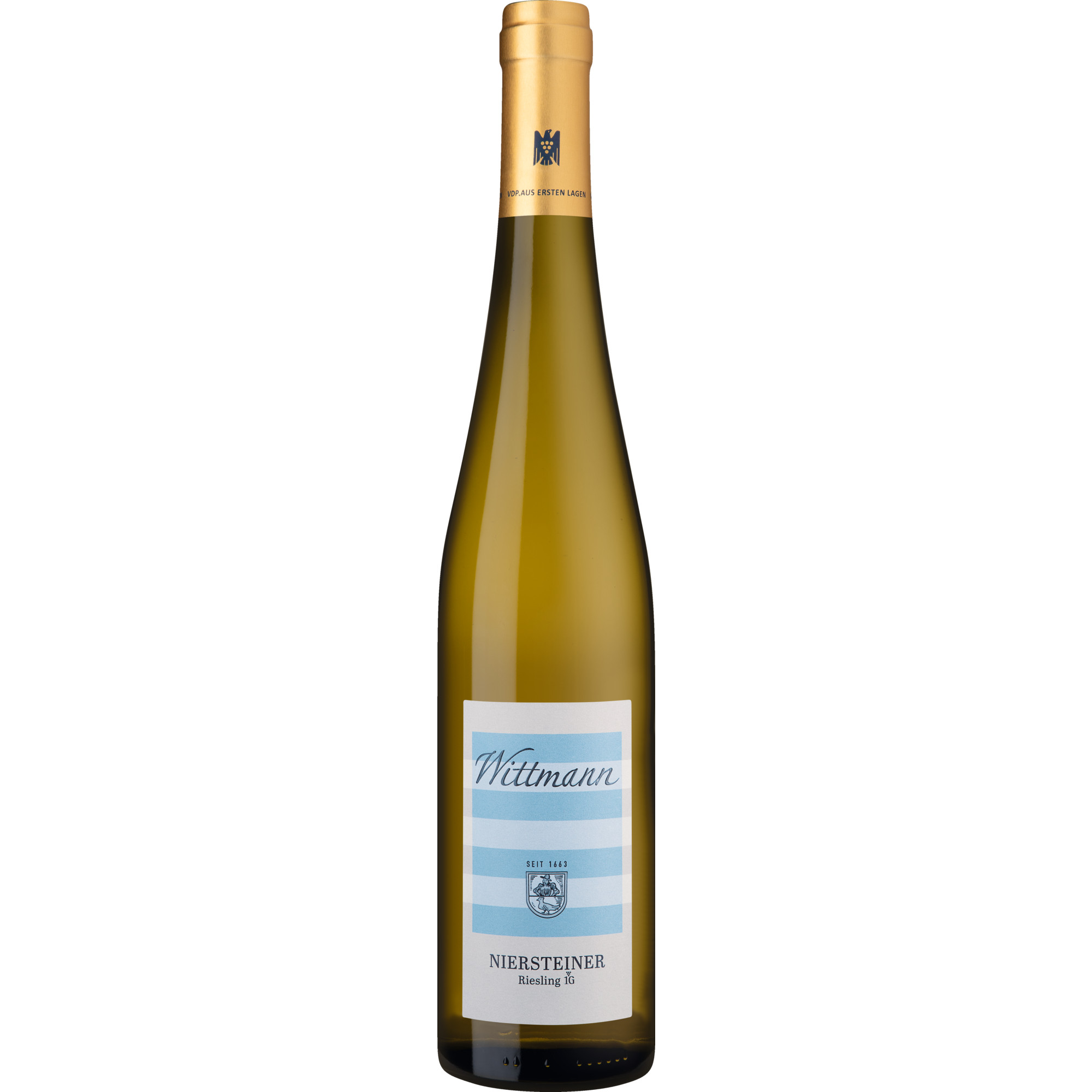 Niersteiner Riesling Erste Lage, Trocken, Rheinhessen, Rheinhessen, 2023, Weißwein