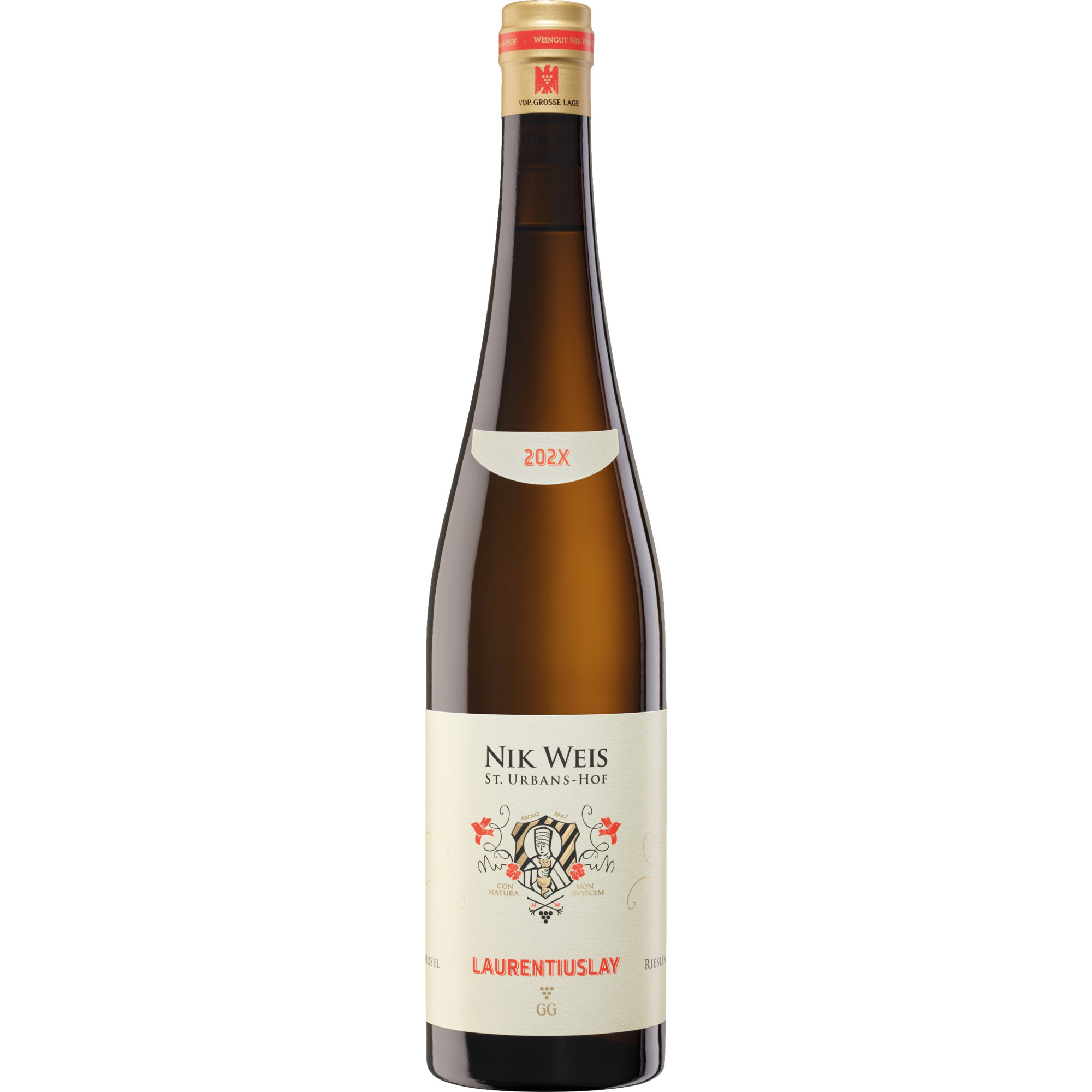Nik Weis Laurentiuslay Riesling GG, Trocken, Mosel, Mosel, 2019, Weißwein