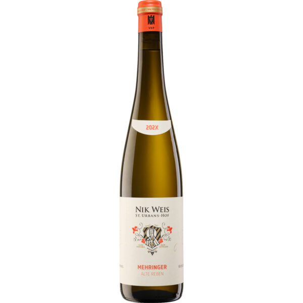 Nik Weis Mehringer Alte Reben Riesling, Trocken, Mosel, Mosel, 2024, Weißwein