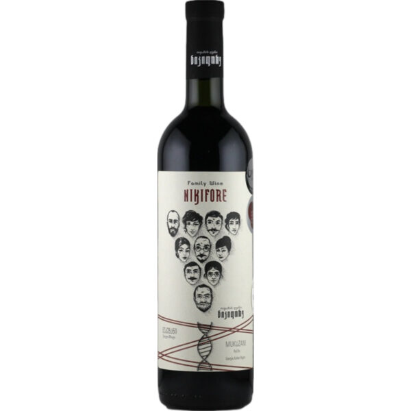 Nikifore Mukuzani, Trocken, Georgien, Kakheti, Rotwein