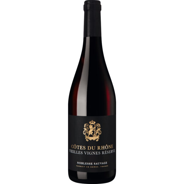 Noblesse Sauvage Réserve Vieilles Vignes, Côtes du Rhône AOP, Rhône, 2025, Rotwein
