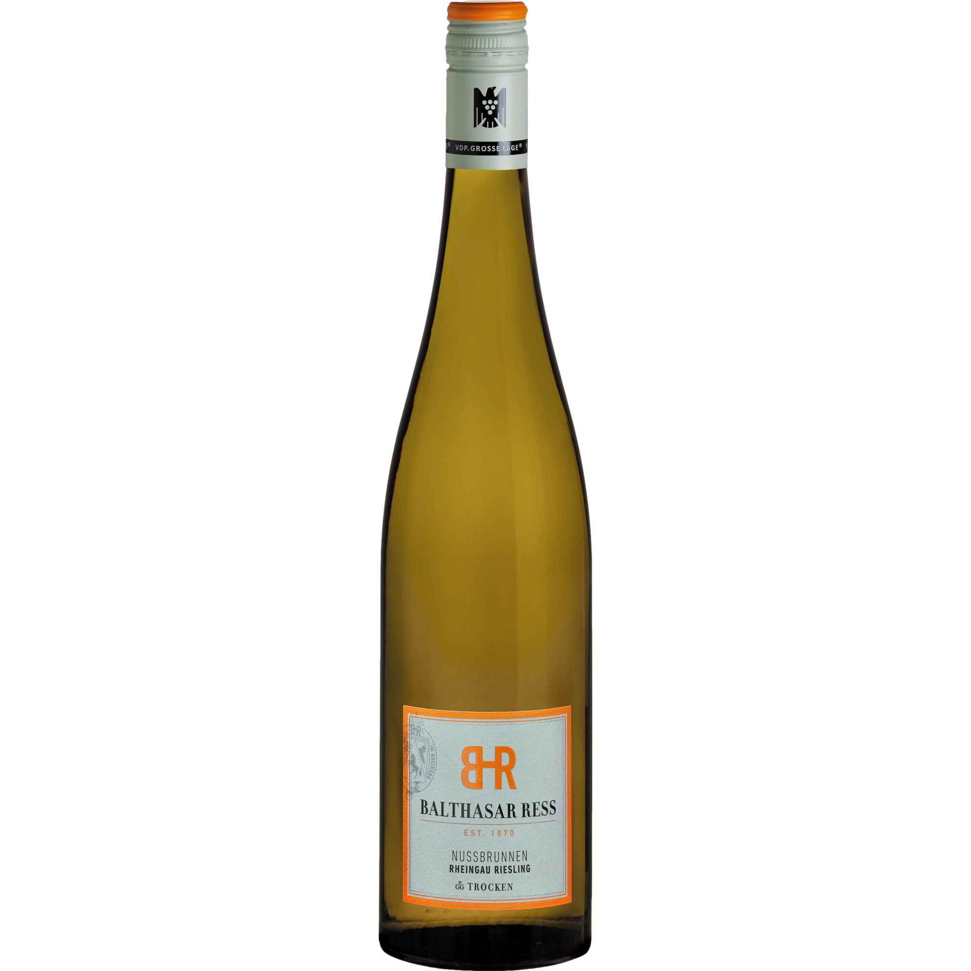 Nussbrunnen Hattenheim Riesling Grosse Lage Bio, Trocken, Rheingau, Rheingau, 2023, Weißwein