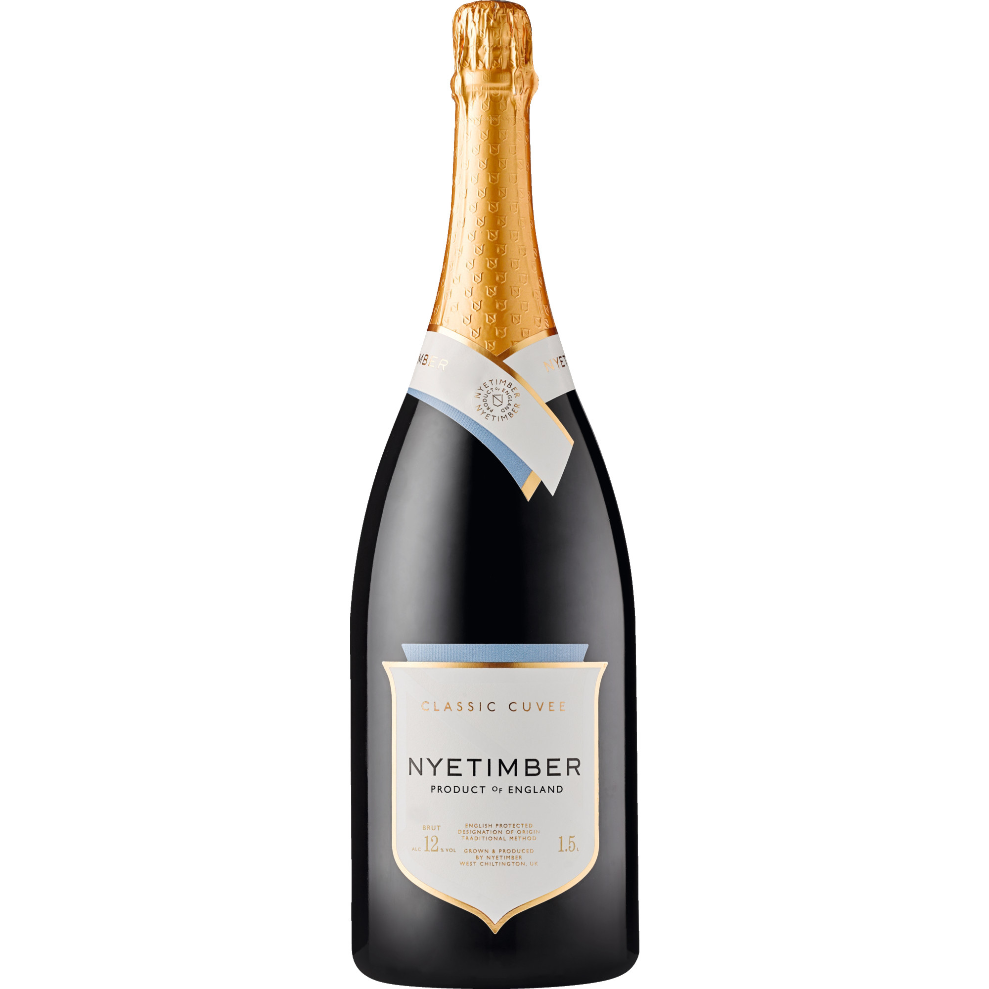 Nyetimber Classic Cuvée Brut, England PDO, Traditional Method, Magnum, England, Schaumwein